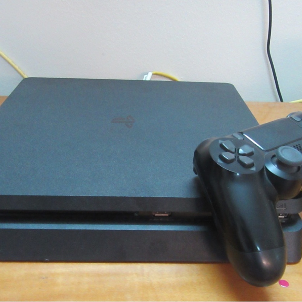 Sony Black Gaming Console